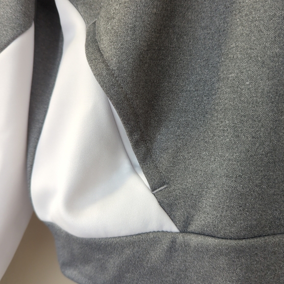 NWT puma fit power pullover hoodie. Gray/ white casual outerwear large - Picture 8 of 13